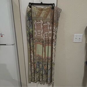 Chico's Travelers Island-Motif Palazzo Pants